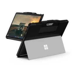 UAG Scout - obudowa ochronna z wbudowaną podstawką oraz paskiem na dłoń do Microsoft Surface Pro 9 (black)