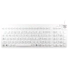 Man&Machine Really Cool Keyboard - medyczna, dezynfekowalna, niskoprofilowa klawiatura (biała)