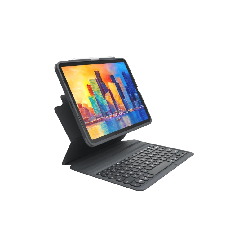 ZAGG Keyboard Pro Keys - obudowa z  bezprzewodową klawiaturą oraz z uchwytem na Apple Pencil do iPad 10.9" 10G (black/gray)