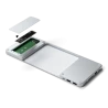 Satechi Slim Dock - stacja dokująca do iMac 24" USB-C (USB-C 10Gb, USBA-A 10Gb, 2x USB-A, czytniki kart micro/SD, kieszeń na NVM