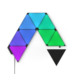 Nanoleaf Shapes Triangles Smarter Kit - panele świetlne (9 paneli świetlnych) (ultra black)