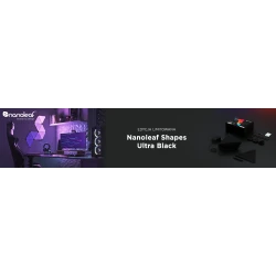 Nanoleaf Shapes Triangles Smarter Kit - panele świetlne (9 paneli świetlnych) (ultra black)