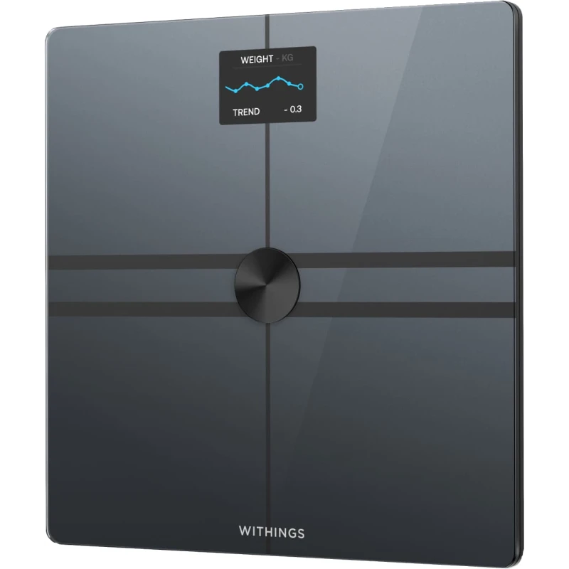 Withings Body Comp waga analizy składu masy ciała i układu nerwowego czarna