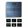 Withings Body Comp - waga z analizą masy ciała oraz pomiarem tętna Android iOS (czarna)
