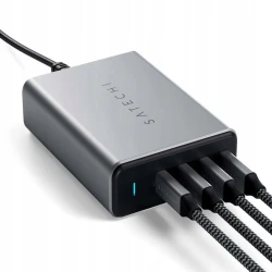 Satechi GaN Charger 165W - ładowarka sieciowa 165W, 4x USB-C