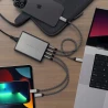 Satechi GaN Charger 165W - ładowarka sieciowa 165W, 4x USB-C