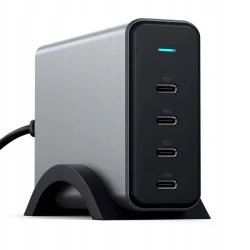 Satechi GaN Charger 165W - ładowarka sieciowa 165W, 4x USB-C