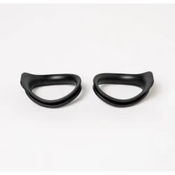 FORM eye seal extended - silikonowa uszczelka do Smart Swim 2, 2szt. czarne