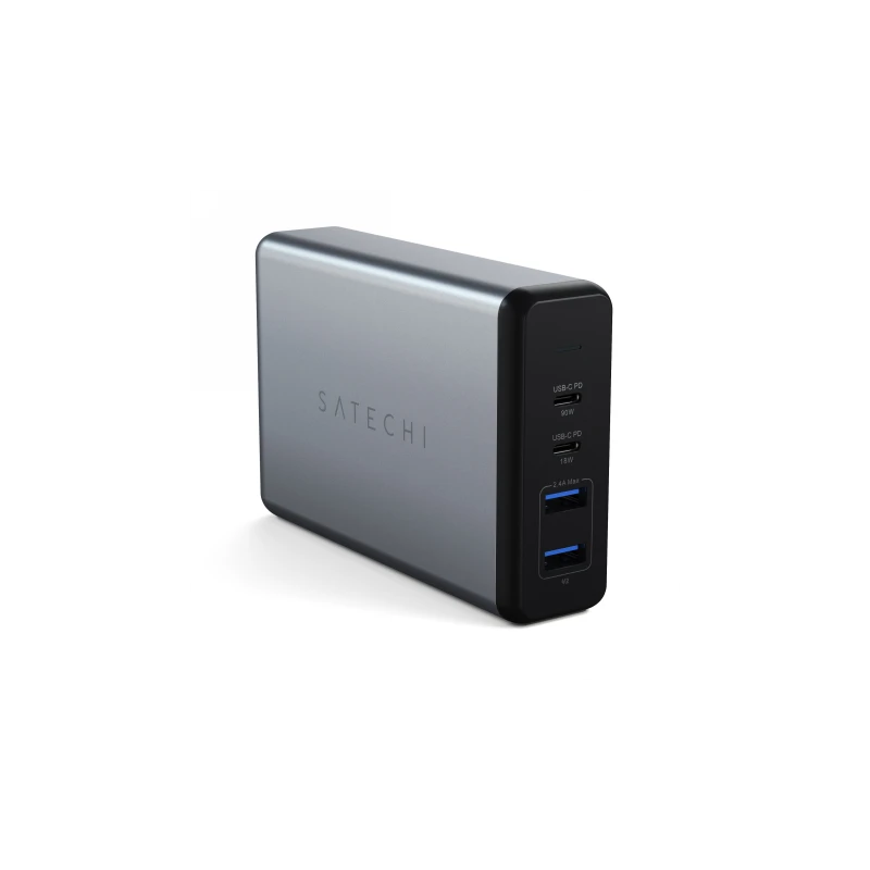 Satechi Desktop 108W Pro ładowarka sieciowa 2x USB-C PD 90W/18W, 2X USB-A