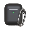 KeyBudz Elevate Keychain - silikonowe etui ochronne do AirPods Pro 2 (black)