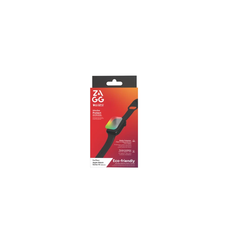 ZAGG InvisibleShield Ultra Eco - folia ochronna do Apple Watch serii 10 (46mm)