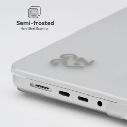 ZAGG Hardshell - obudowa ochronna do MacBook Pro 14" M1 / M2 / M3 / M4 (clear)