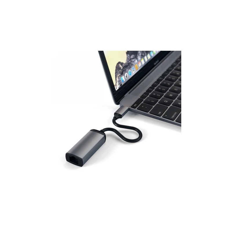 Satechi Type-C to Gigabit Ethernet - adapter USB-C/Gigabit Ethernet (space gray)