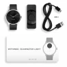 Withings Scanwatch Light - zegarek z funkcją EKG, pomiarem pulsu i SPO2 oraz mierzeniem aktywności fizycznej i snu (37mm, black)