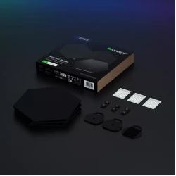 Nanoleaf Shapes Hexagons Expansion Pack - dodatkowe panele świetlne (3 panele świetlne) (black)