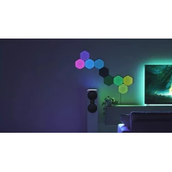 Nanoleaf Shapes Hexagons Expansion Pack - dodatkowe panele świetlne (3 panele świetlne) (black)