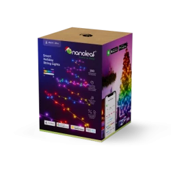 Nanoleaf 1D IP44 Starter Kit - zewnętrzny łańcuch świetlny 20m (250 LED w tym kontroler) (technologia Matter) (black)
