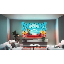 Nanoleaf 4D TV Screen smart - system podświetlenia ekranu do 85' RGBW LED