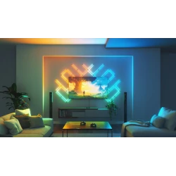 Nanoleaf 4D TV Screen smart - system podświetlenia ekranu do 85' RGBW LED