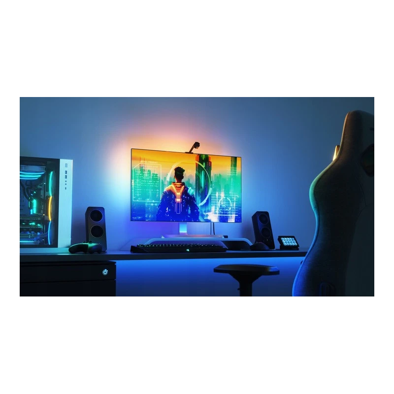 Nanoleaf 4D TV Screen Mirror Lightstrips Starter Kit - system inteligentnego podświetlenia ekranu TV do 85'' (kamera, 5.2m taśmy