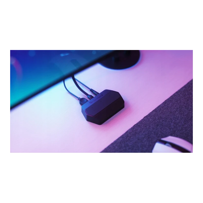 Nanoleaf 4D TV Screen Mirror Lightstrips Starter Kit - system inteligentnego podświetlenia ekranu TV do 85'' (kamera, 5.2m taśmy