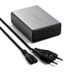 Satechi GaN Charger 165W - ładowarka sieciowa 165W, 4x USB-C