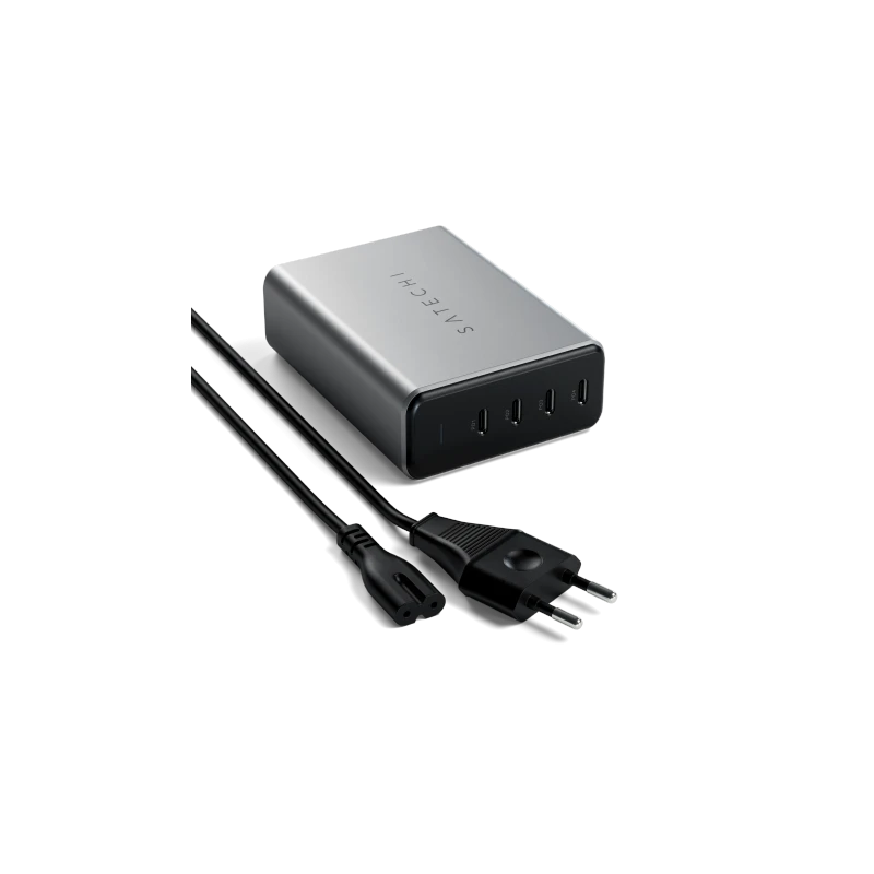 Satechi GaN Charger 165W - ładowarka sieciowa 165W, 4x USB-C