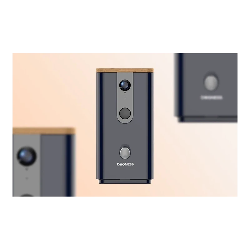 Inteligentny podajnik przekąsek z kamerą T03 Dogness (Czarny)