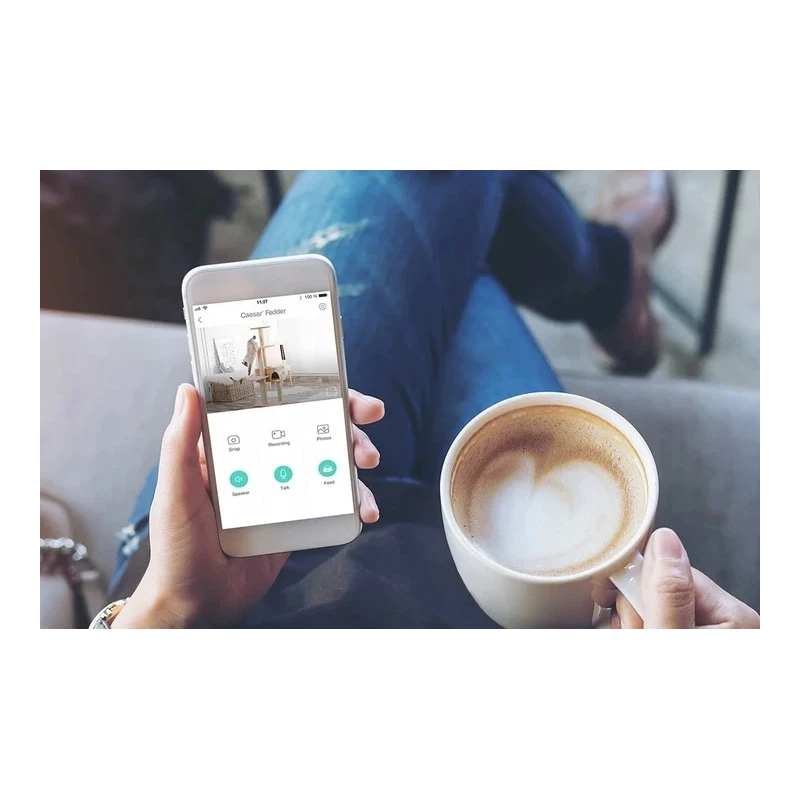 Inteligetny dozownik karmy z kamerą Petoneer PF007 Nutri Vision