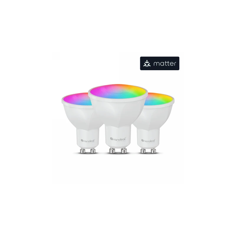 Nanoleaf Essentials Smart – zestaw 3 żarówek GU10 (WiFi)