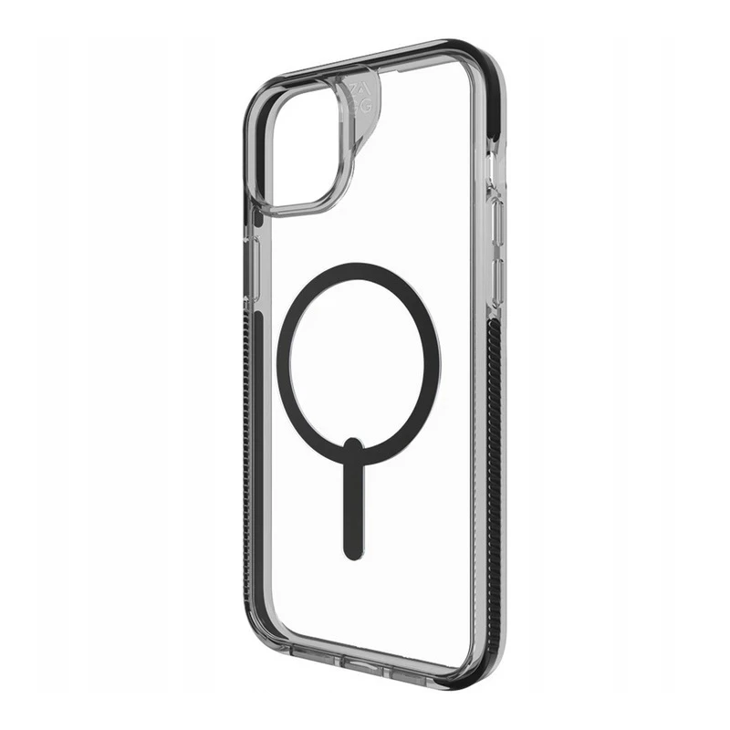 ZAGG Santa Cruz Snap - obudowa ochronna do iPhone 14 Plus/15 Plus kompatybilna z MagSafe (black)