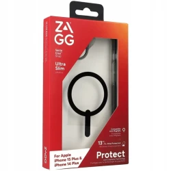 ZAGG Santa Cruz Snap - obudowa ochronna do iPhone 14 Plus/15 Plus kompatybilna z MagSafe (black)