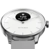 Withings Scanwatch Light - smartwatch hybrydowy z pomiarem pulsu (37mm, biały)