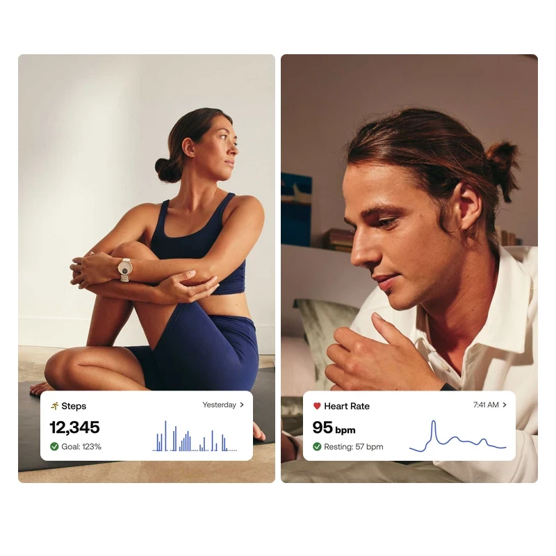 Withings Scanwatch Light - zegarek z funkcją EKG, pomiarem pulsu i SPO2 oraz mierzeniem aktywności fizycznej i snu (37mm, white)