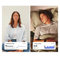 Withings Scanwatch Light - smartwatch hybrydowy z pomiarem pulsu (37mm, biały)