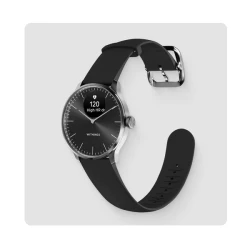 Withings Scanwatch Light - smartwatch hybrydowy z pomiarem pulsu (37mm, black)