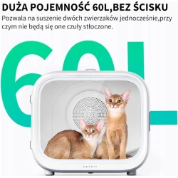 PetKit AIRSALON MAX Pro Inteligenta cicha suszarka dla zwierząt domowych