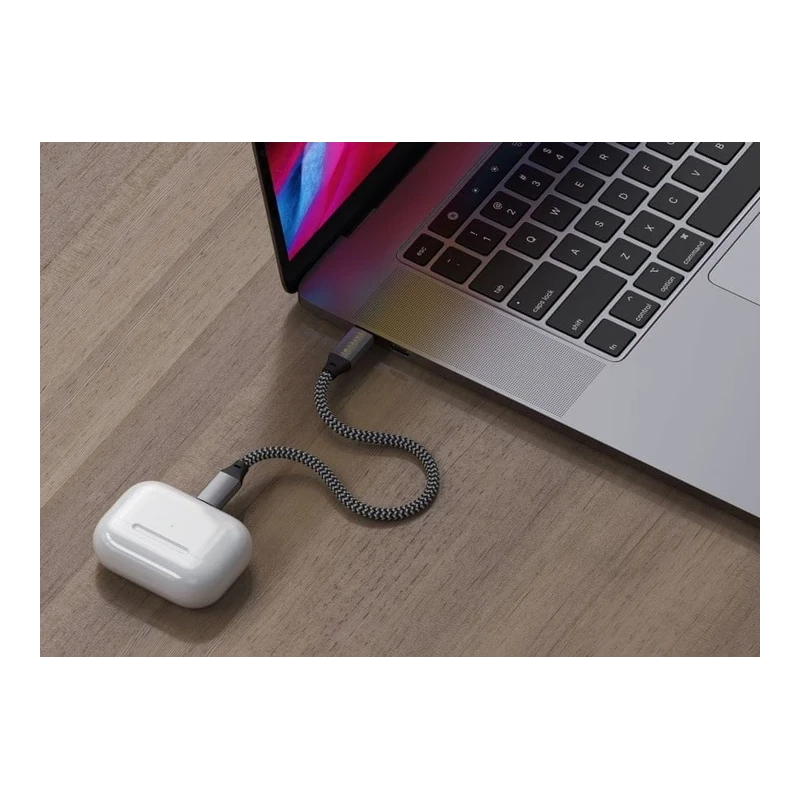 Satechi - kabel USB-C - lightning 25cm (space gray)