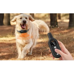 Rojeco PD521 Zestaw obroży antyszczekowych z pilotem 1000m (czarny)