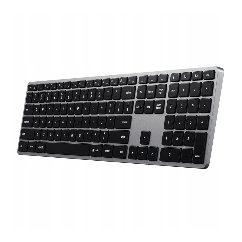 Satechi Slim X3 klawiatura z układem numerycznym Bluetooth USB-C space gray