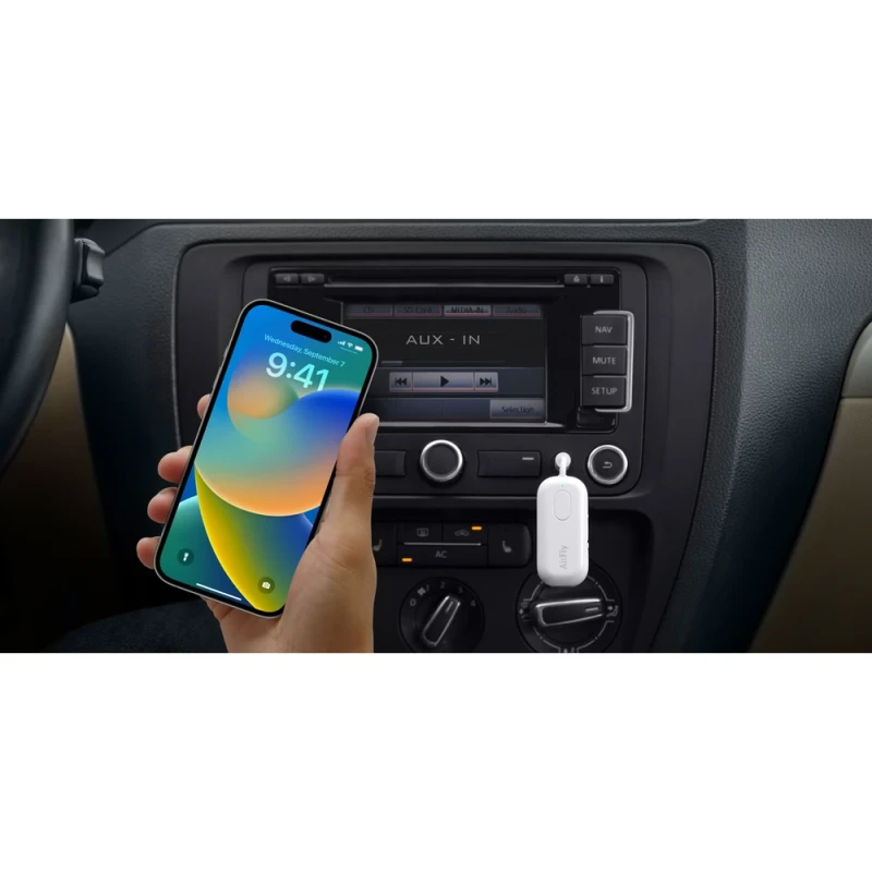 Twelve South AirFly Pro -  adapter bluetooth do dwóch par słuchawek bezprzewodowych (przekształca AUX-IN w bezprzewodowy odbiorn