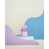 Happy Plugs Joy stylowe bezprzewodowe słuchawki douszne etui ładujące pink