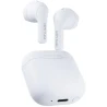 Happy Plugs Joy stylowe bezprzewodowe słuchawki douszne etui ładujące white