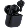 Happy Plugs Joy stylowe bezprzewodowe słuchawki douszne etui ładujące black