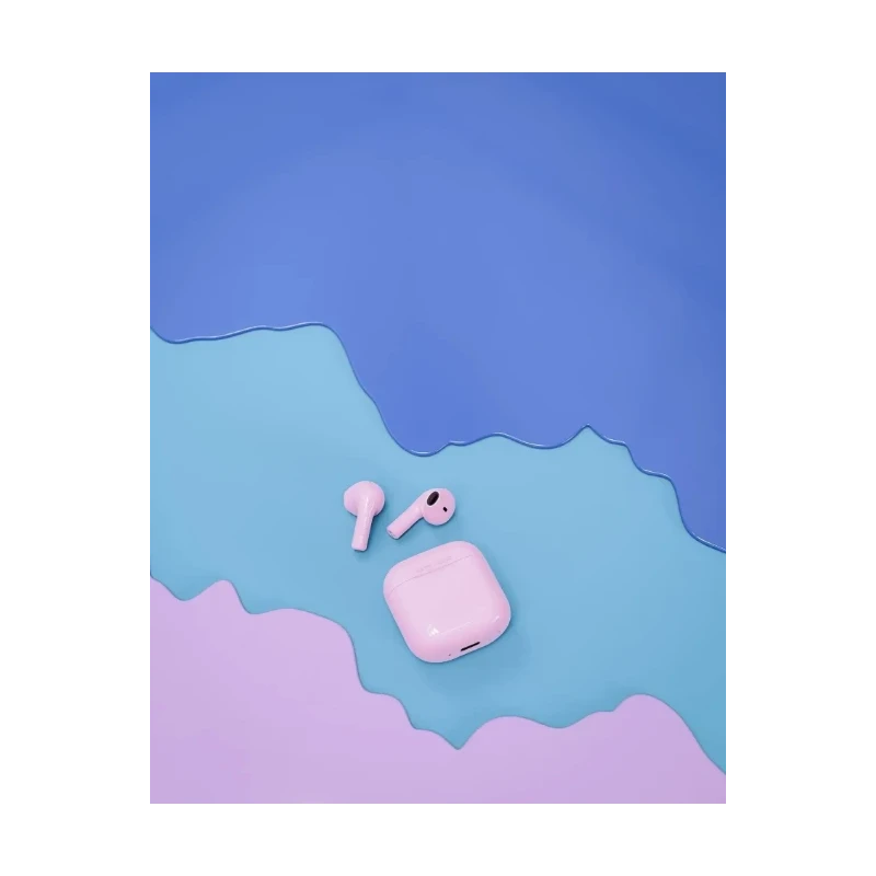 Happy Plugs Joy stylowe bezprzewodowe słuchawki douszne etui ładujące black