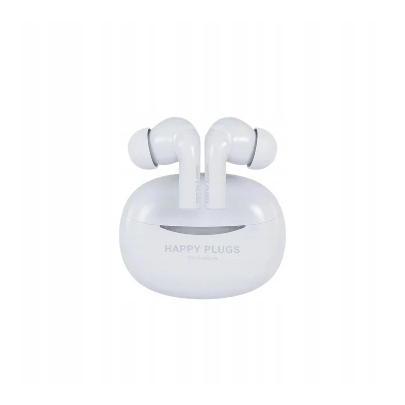 Happy Plugs Joy Pro - bezprzewodowe słuchawki douszne z ANC (white)