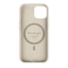 Pomologic CoverCase - silikonowa obudowa ochronna do iPhone 15 kompatybilna z MagSafe (ivory)