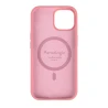 Pomologic CoverCase - silikonowa obudowa ochronna do iPhone 15 kompatybilna z MagSafe (pink)