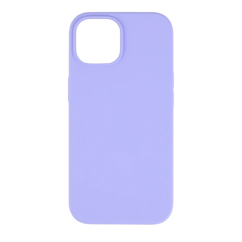 Pomologic CoverCase - silikonowa obudowa ochronna do iPhone 15 kompatybilna z MagSafe (light purple)