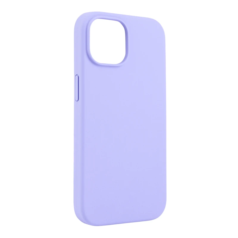 Pomologic CoverCase - silikonowa obudowa ochronna do iPhone 15 kompatybilna z MagSafe (light purple)
